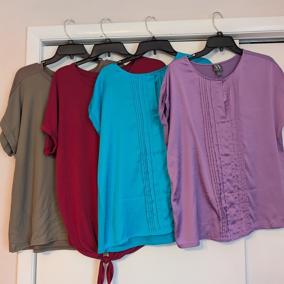Ladies 12 Pc Assorted Tops & Blouses - Lg - Picture 2 of 4